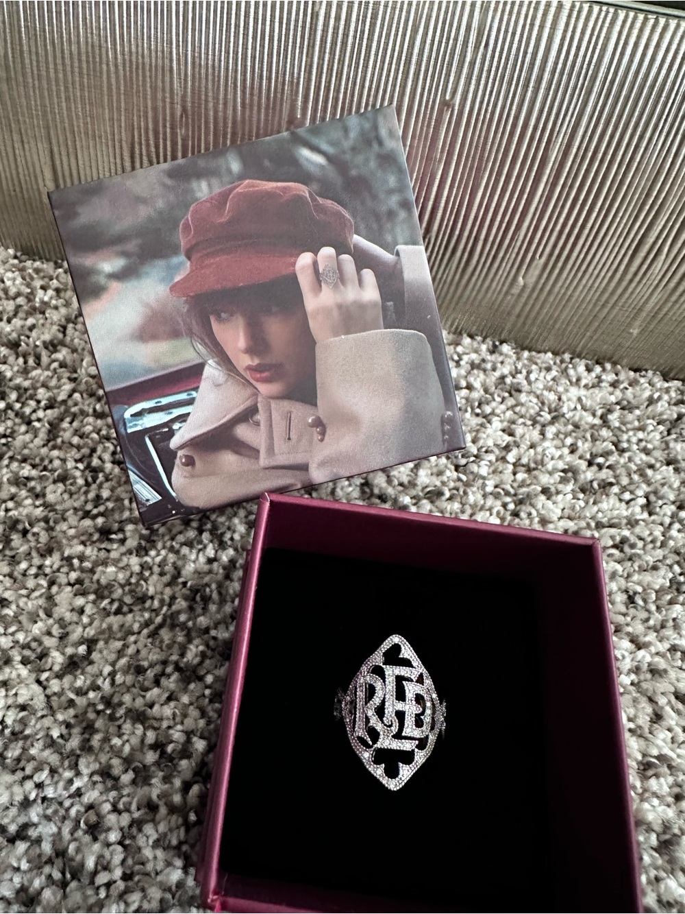 Taylor Swift RED ring, adjustable sizing